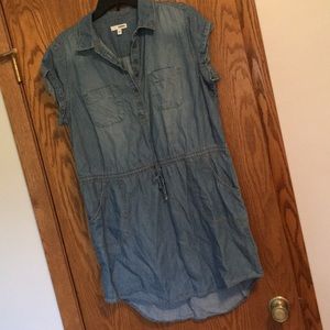 Sonoma size Large chambray dress with pockets
